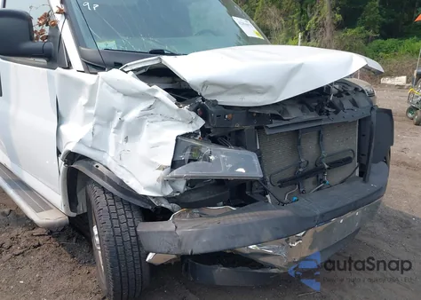 2019 GMC Savana Work Van from USA, damaged, VIN 1GTW7AFG5K1294931